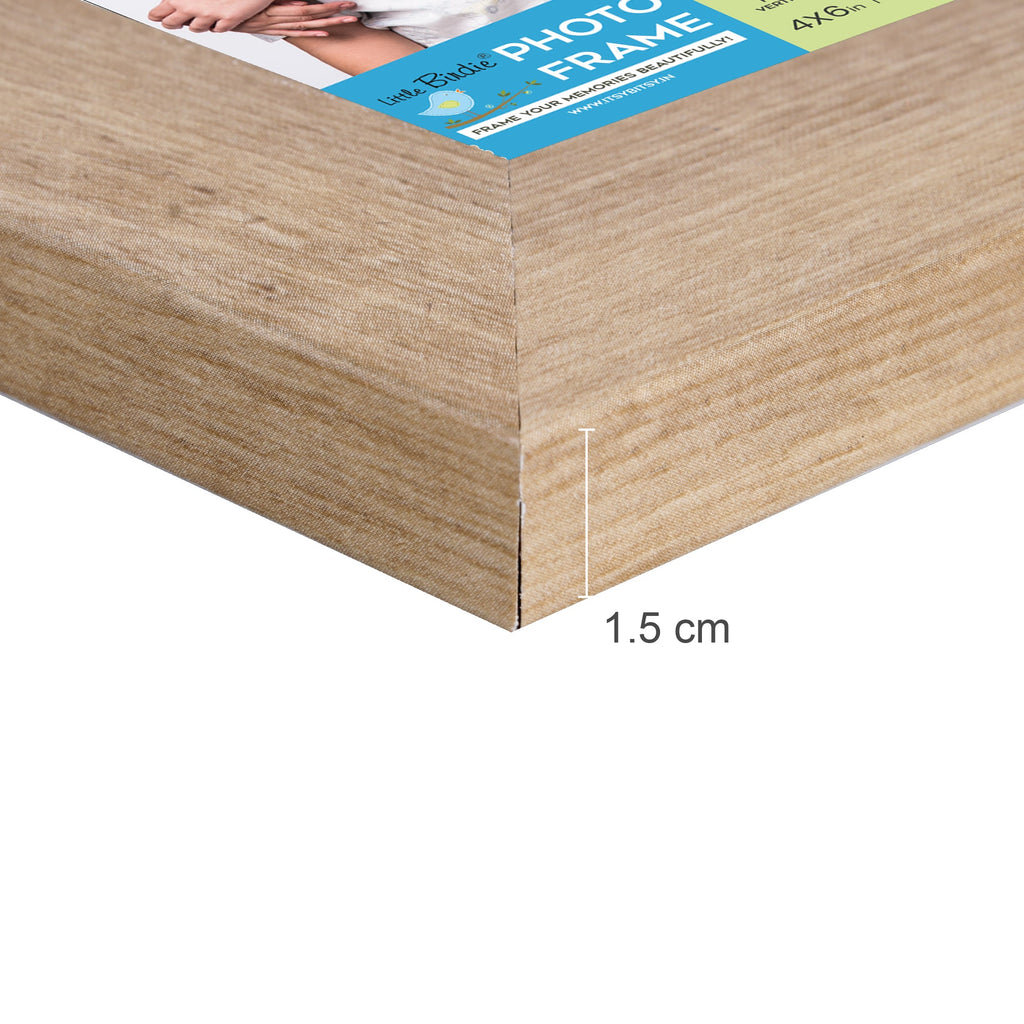 Table Top Photo Frame Walnut 4 X 6Inch 1Pc Sw Lb
