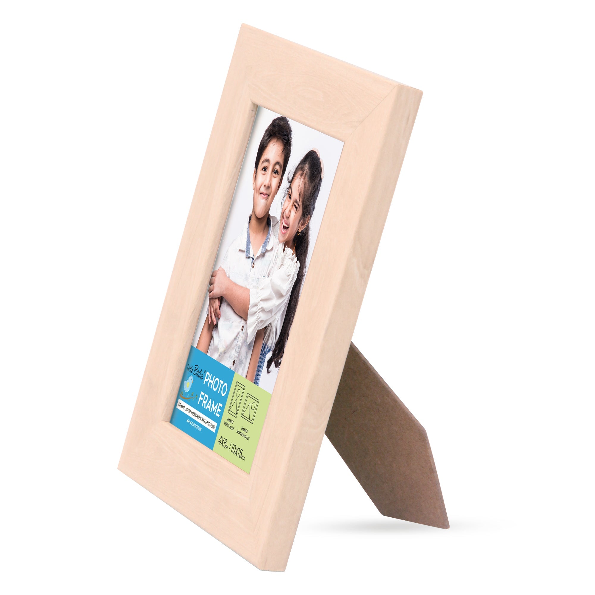 Table Top Photo Frame Pine 4 X 6Inch 1Pc Sw Lb