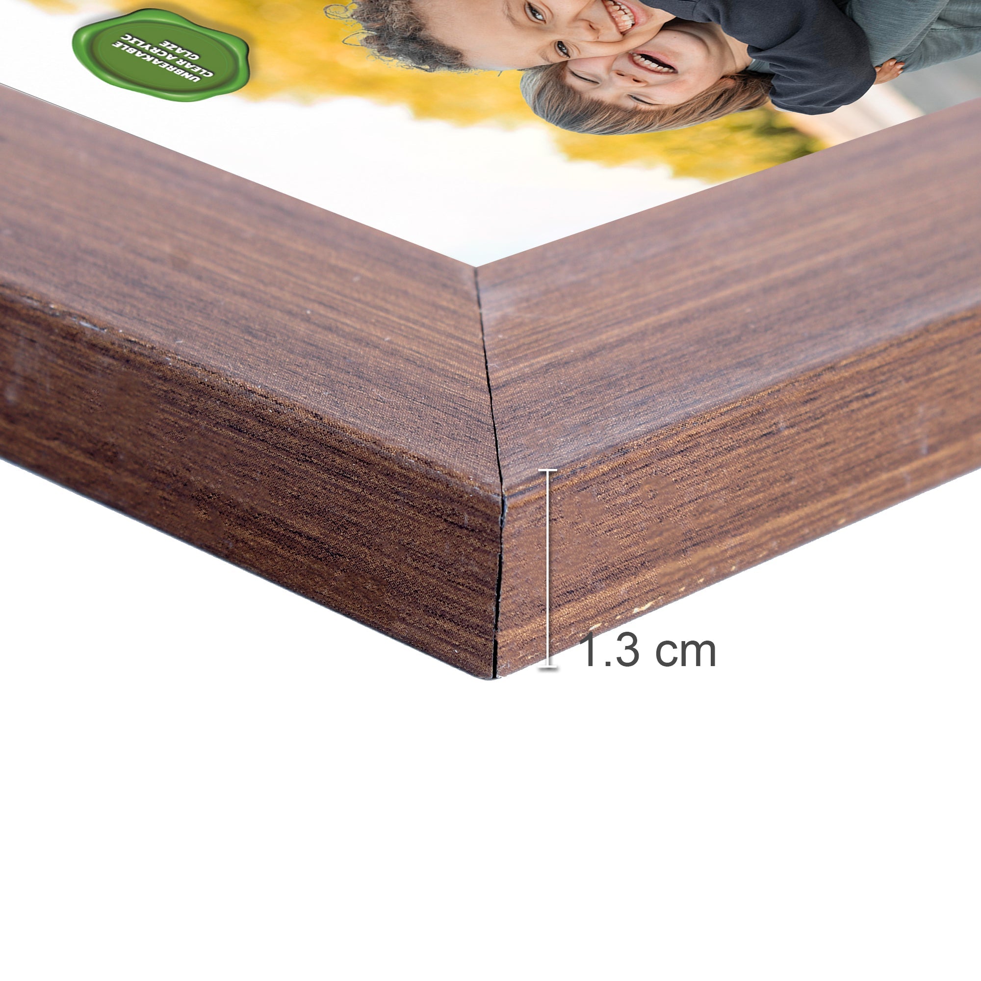 Table Top Photo Frame Mahogany 5 X 7Inch 1Pc Sw Lb