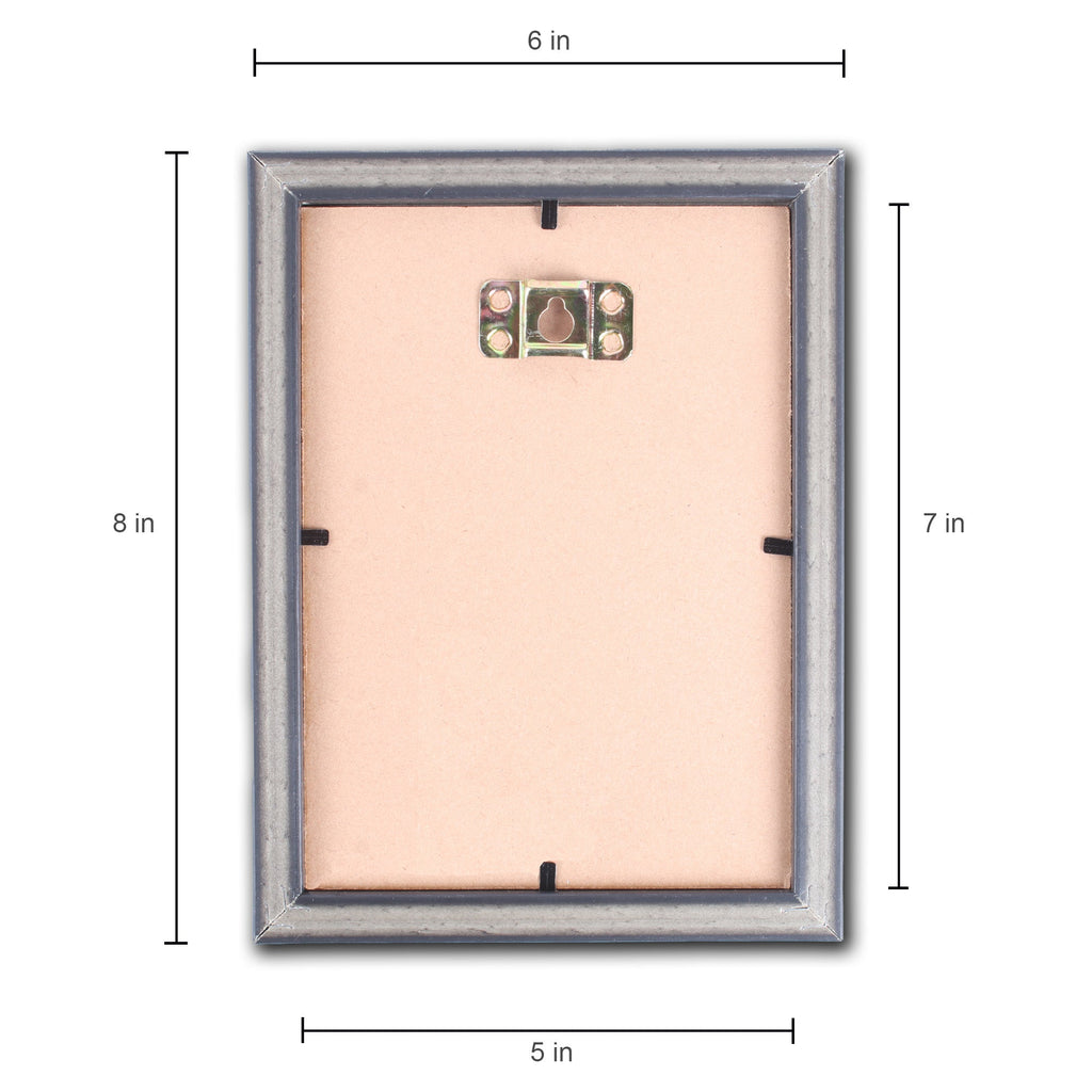 Table Top Photo Frame Narrow Black 5 X 7Inch 1Pc Sw Lb