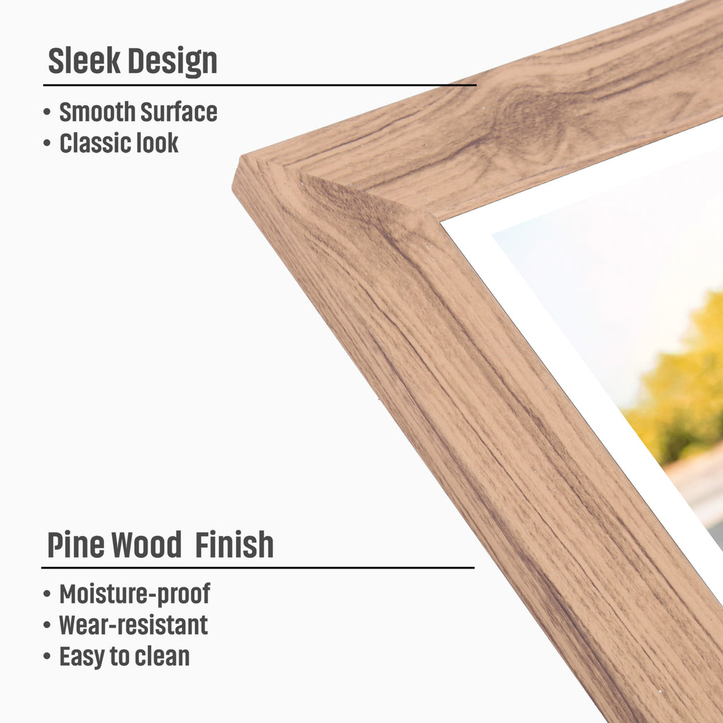 Table Top Photo Frame Teak 5 X 7Inch 1Pc Sw Lb