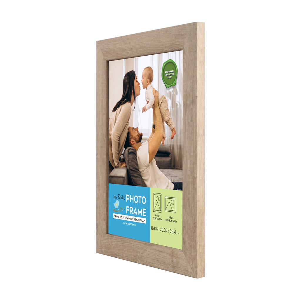 Table Top Photo Frame Walnut 8 X 10Inch 1Pc Sw Lb