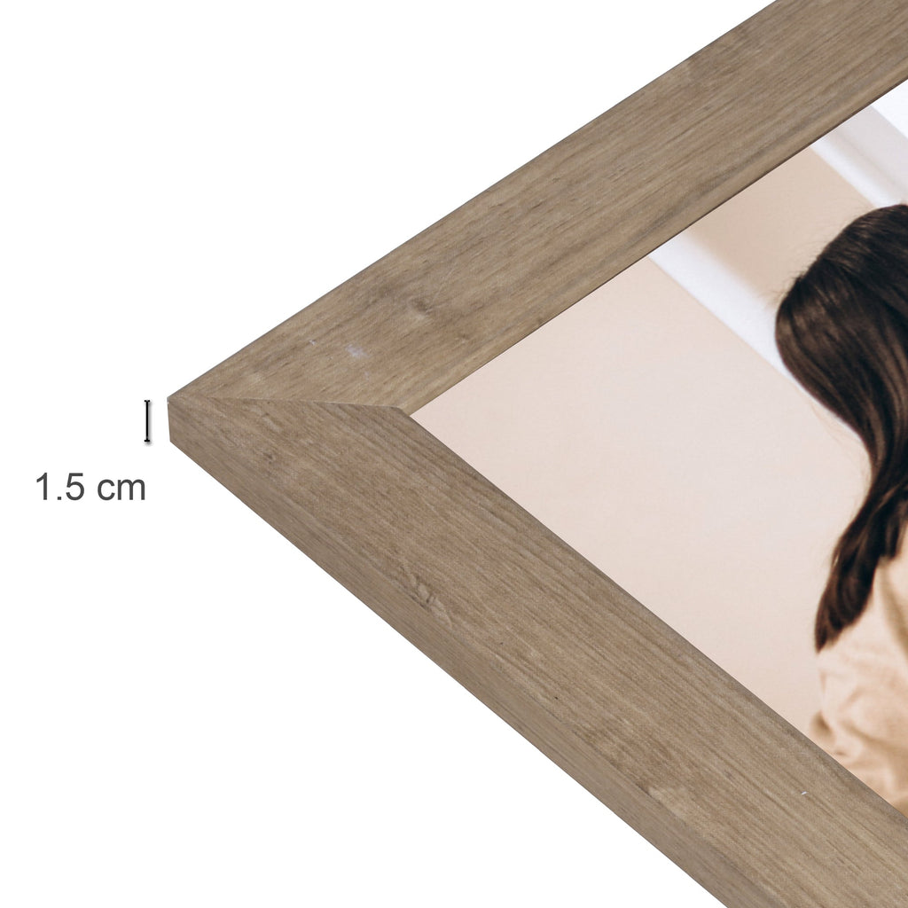 Table Top Photo Frame Walnut 8 X 10Inch 1Pc Sw Lb