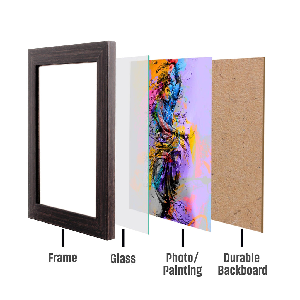 Table Top Photo Frame Rose Wood 8 X 10Inch 1Pc Sw Lb