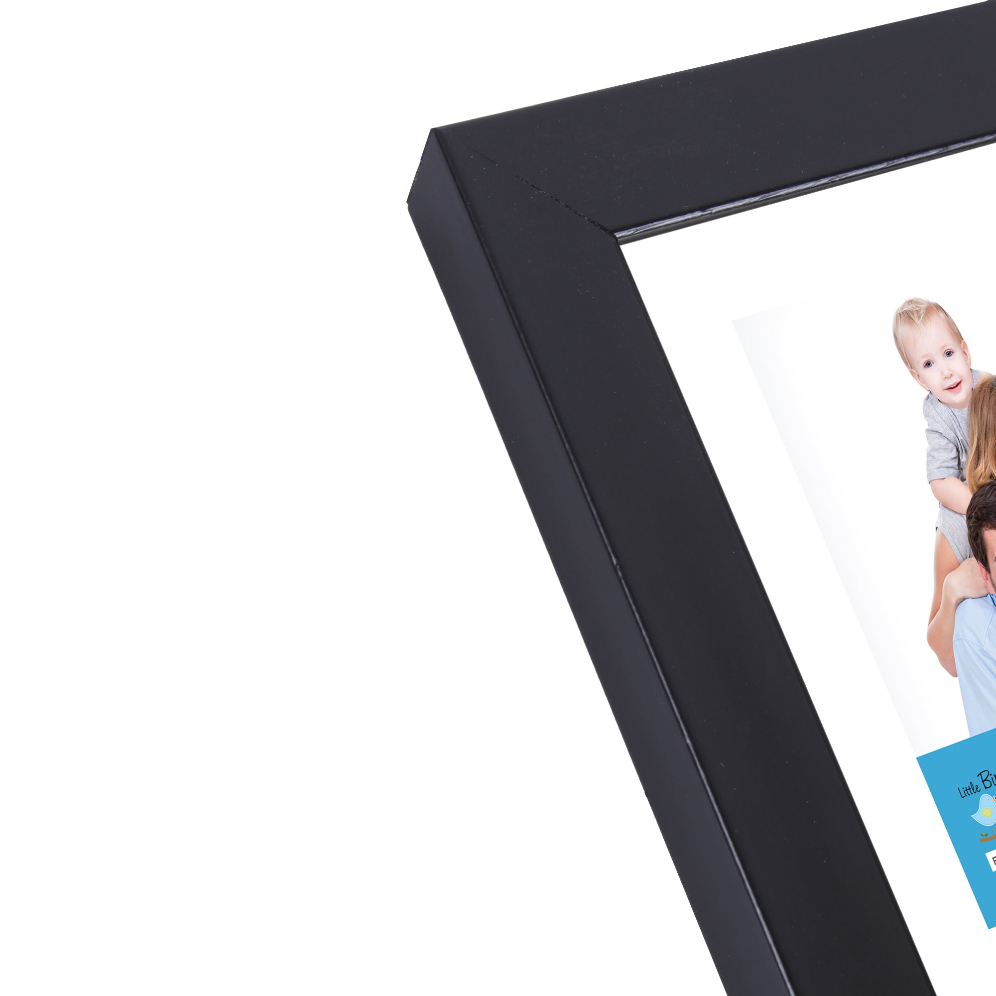 Wall Photo Frame Narrow Black 10 X 12Inch 1Pc