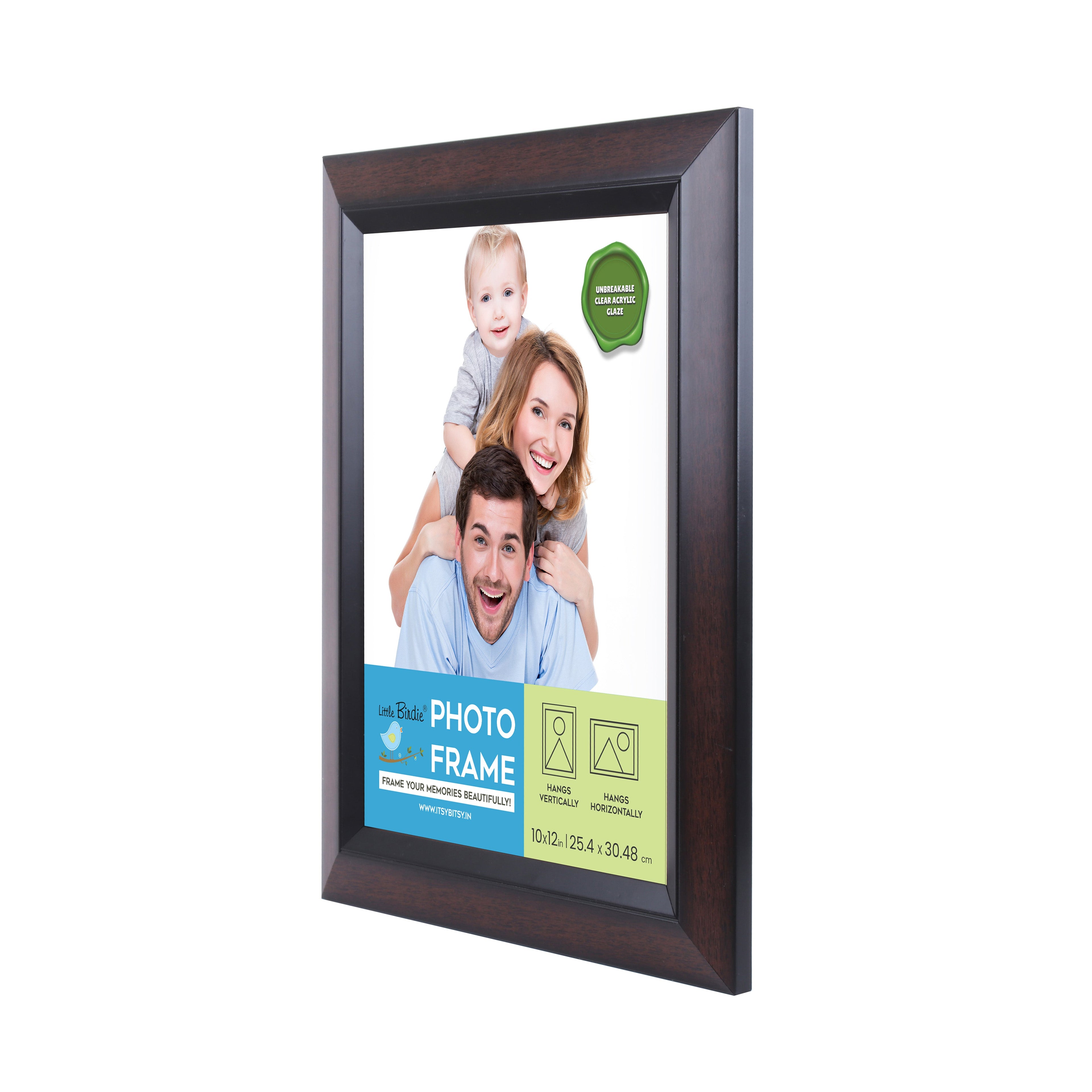 Wall Photo Frame Cherry Wood 10 X 12Inch 1Pc Sw Lb