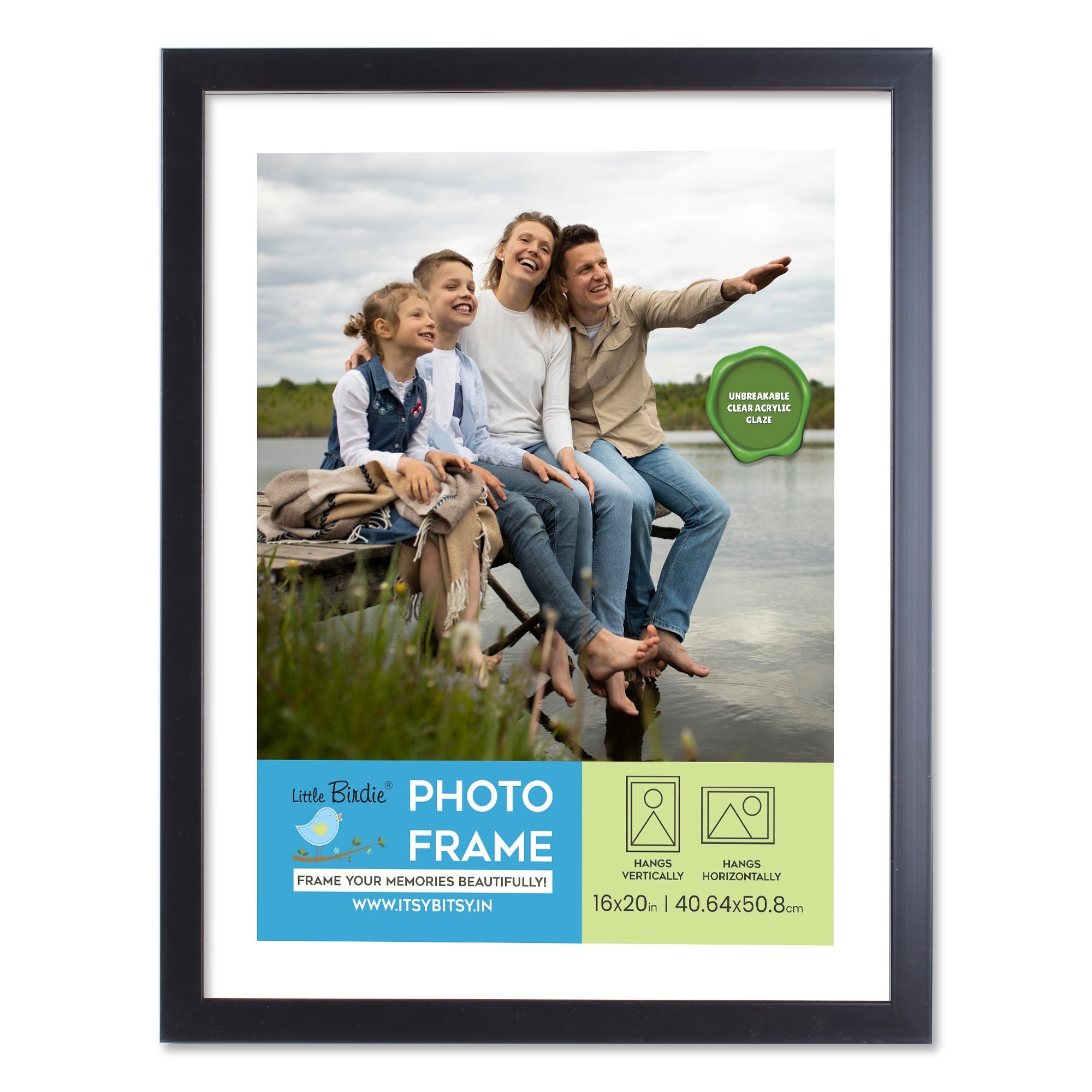Frames for 5D Diamond Paiting Size - 16 X 20Inch 1Pc