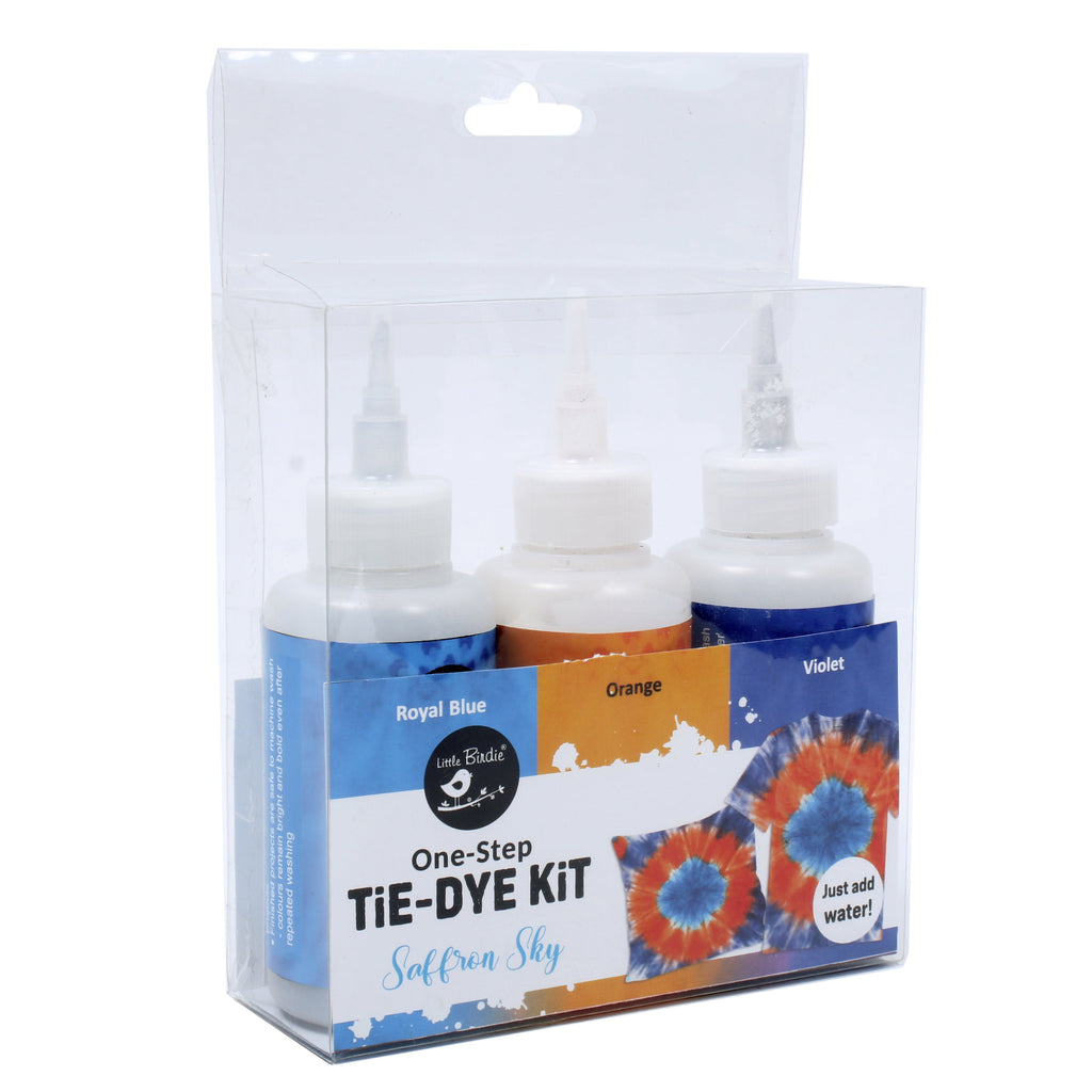 One Step Tie Dye Saffron Sky Kit 3Pcs Lb