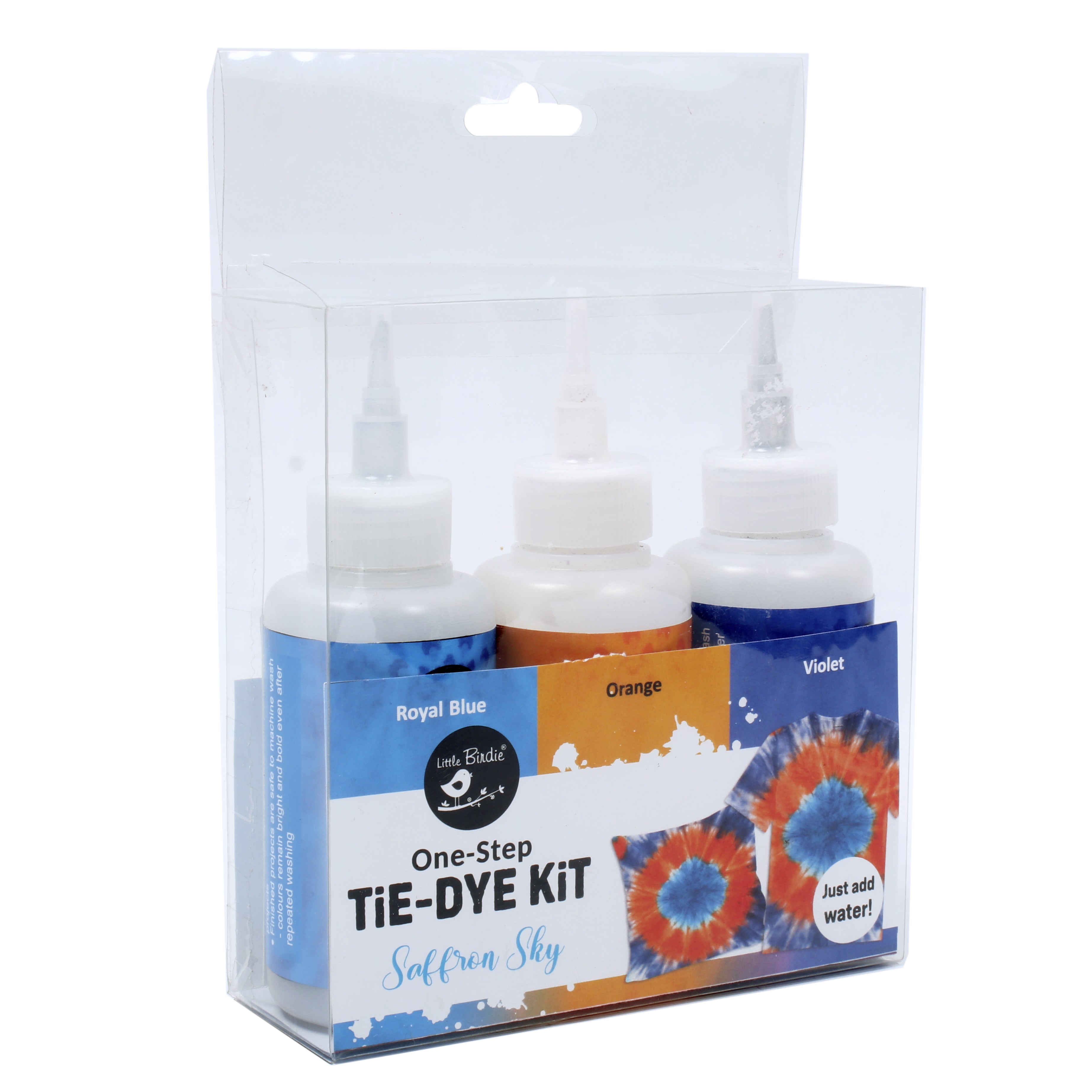 One Step Tie Dye Saffron Sky Kit 3Pcs Lb