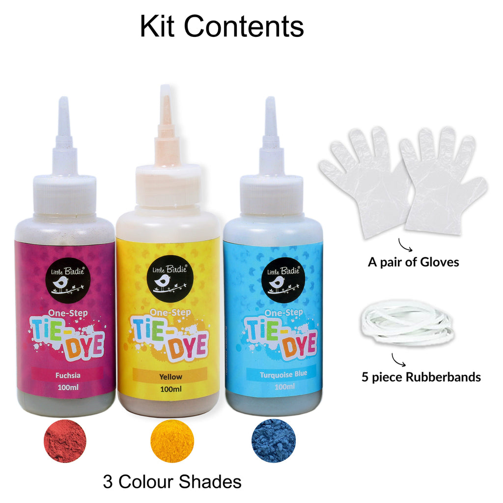 One Step Tie Dye Pink Sky Kit 3Pcs Lb
