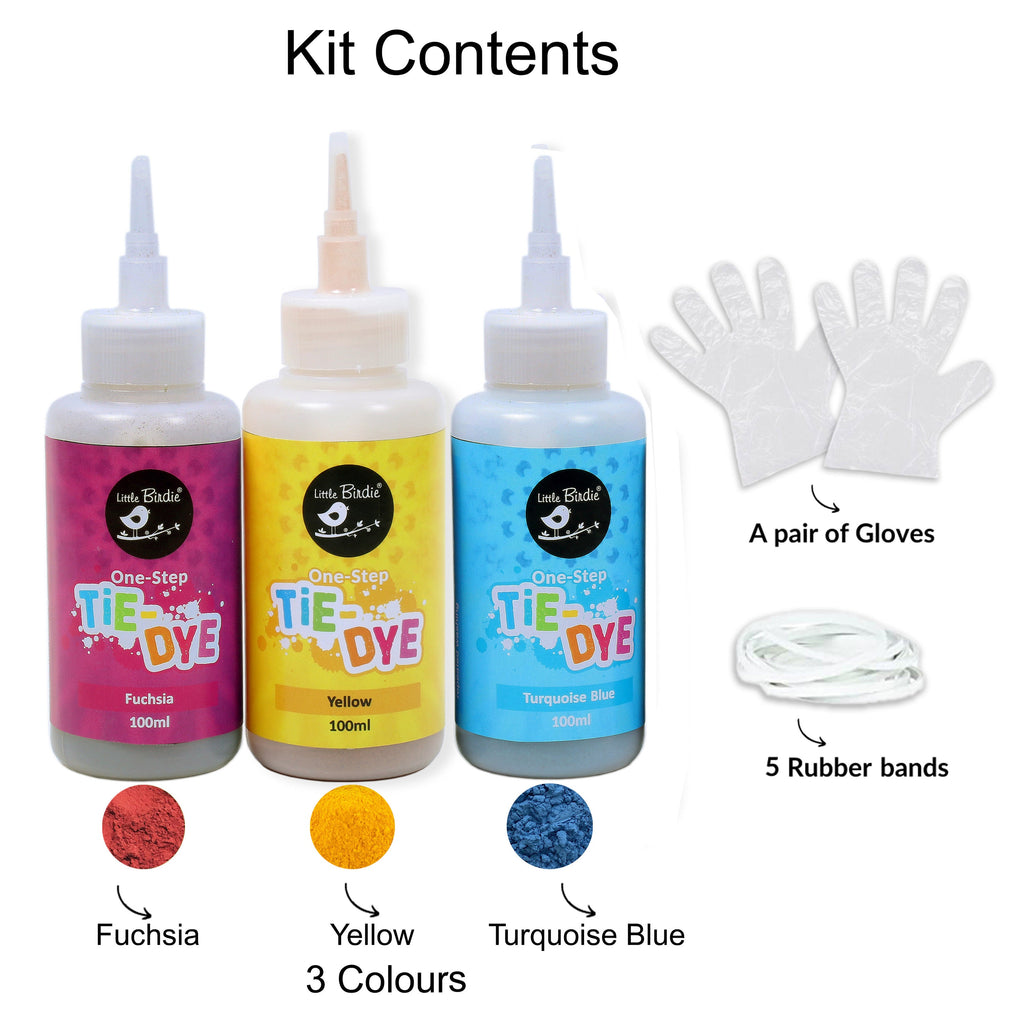 One Step Tie Dye Pink Sky Kit 3Pcs Lb