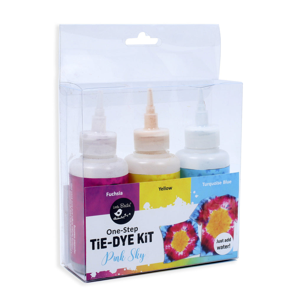 One Step Tie Dye Pink Sky Kit 3Pcs Lb