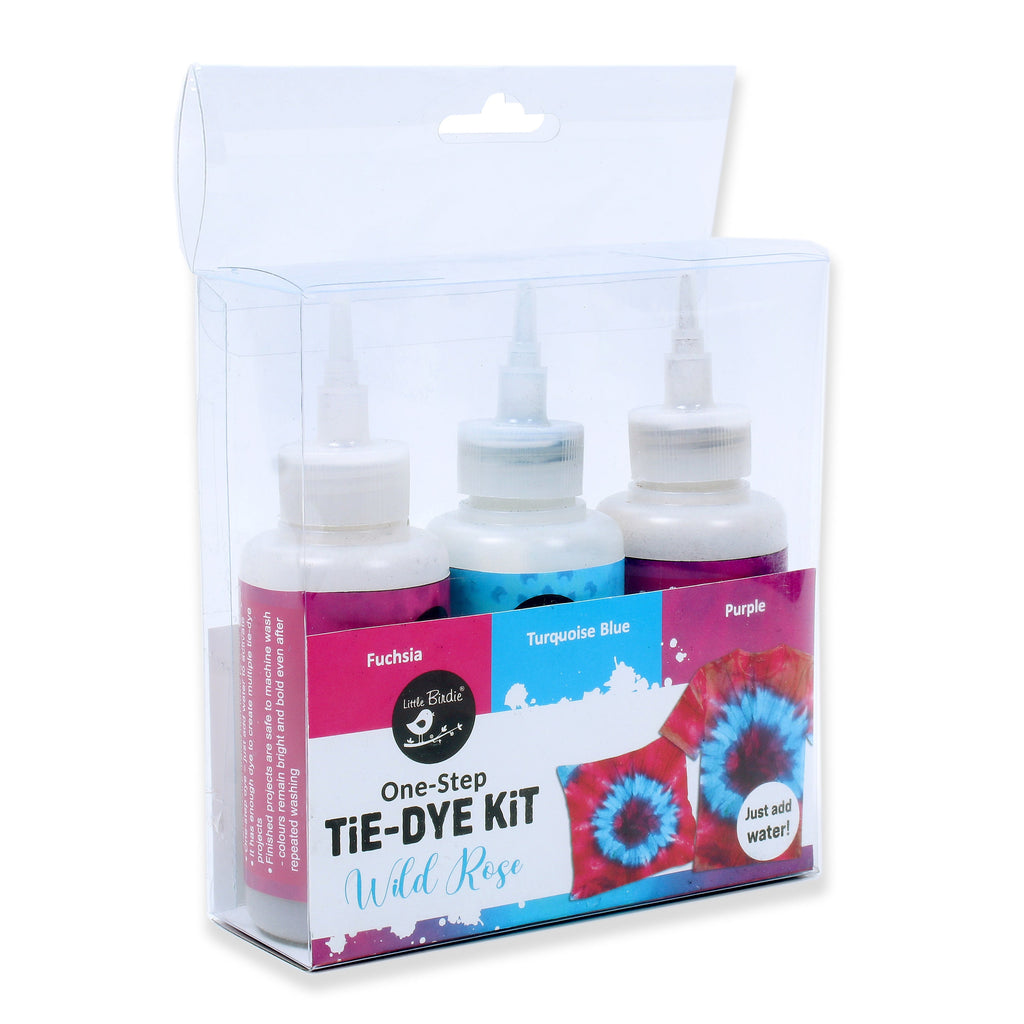 One Step Tie Dye Wild Rose Kit 3Pcs Lb
