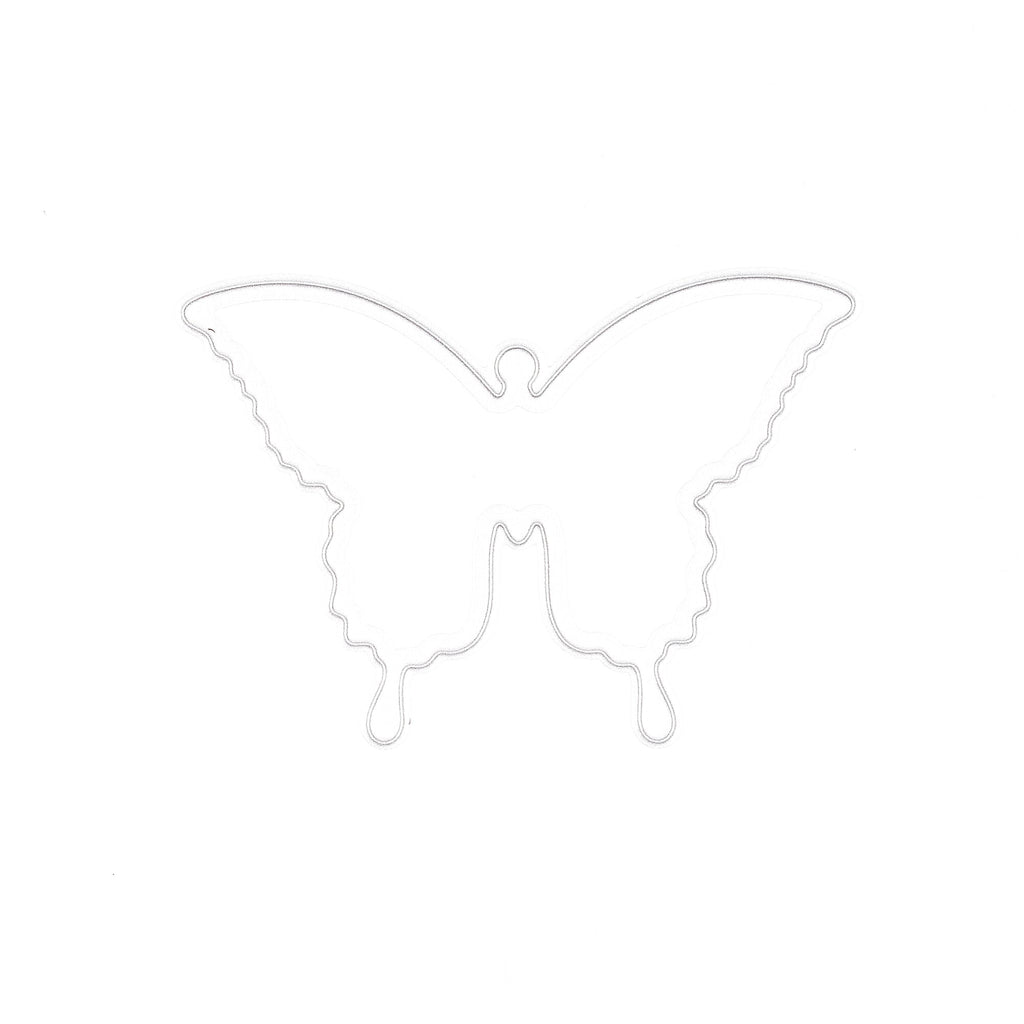 Thin Cut Dies Beauteous Butterflies 6.7 X 5.1Cm 6.6 X 5Cm 2Pc