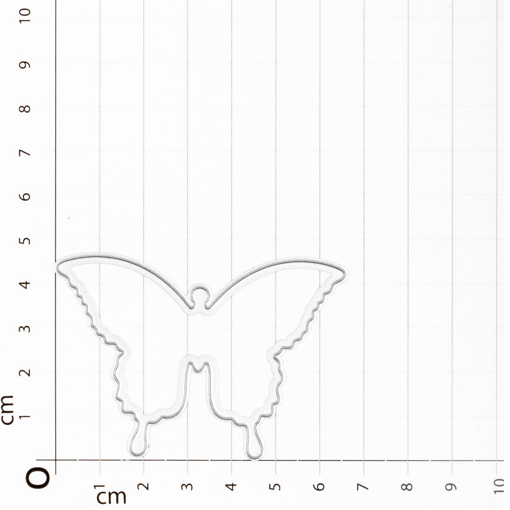 Thin Cut Dies Beauteous Butterflies 6.7 X 5.1Cm 6.6 X 5Cm 2Pc