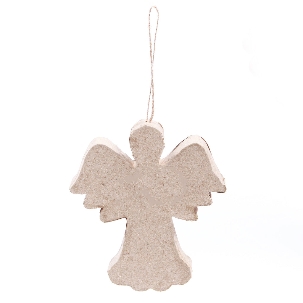 Christmas Paper Mache Angle 10 x 8 cm 1pc