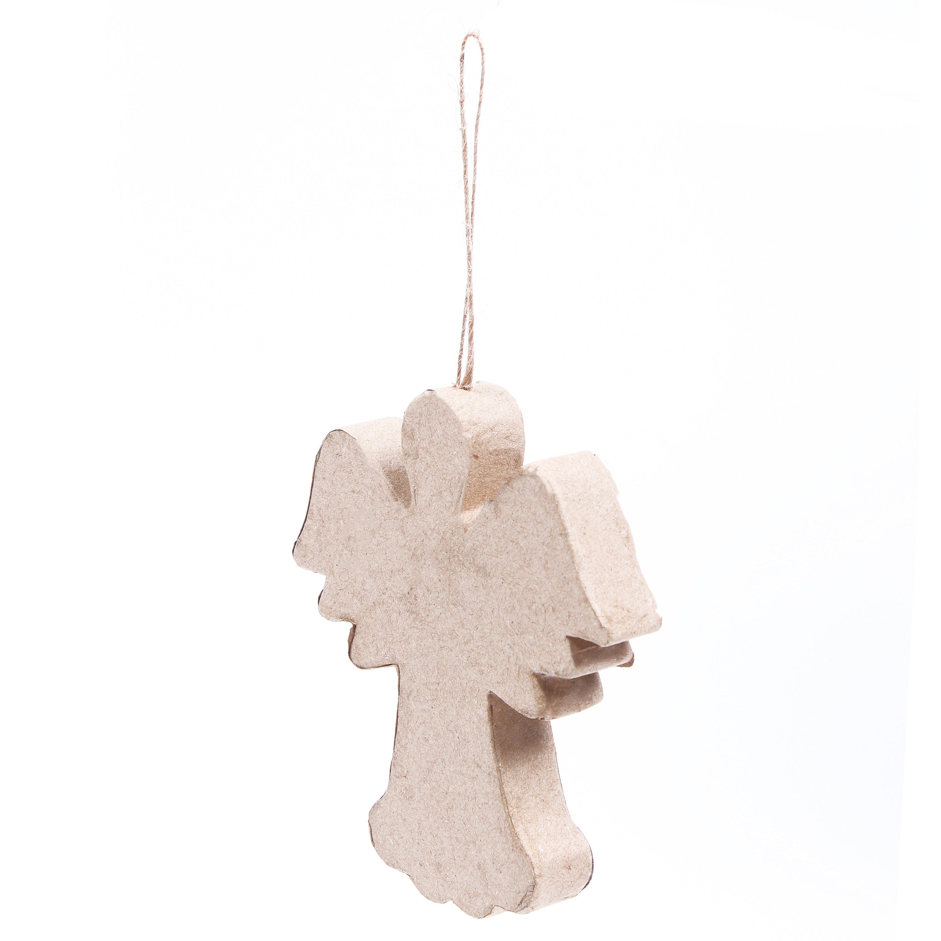 Christmas Paper Mache Angle 10 x 8 cm 1pc