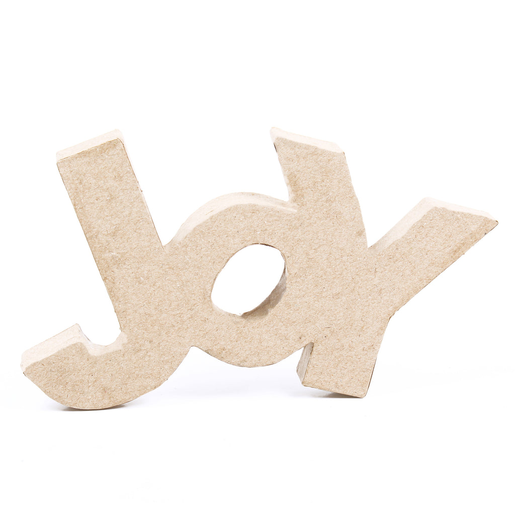 Christmas Paper Mache Joy 17.5 x 9.7 cm 1pc