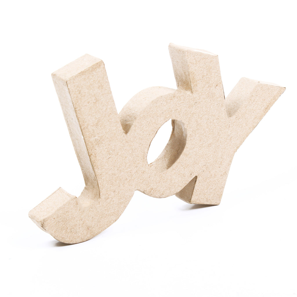 Christmas Paper Mache Joy 17.5 x 9.7 cm 1pc