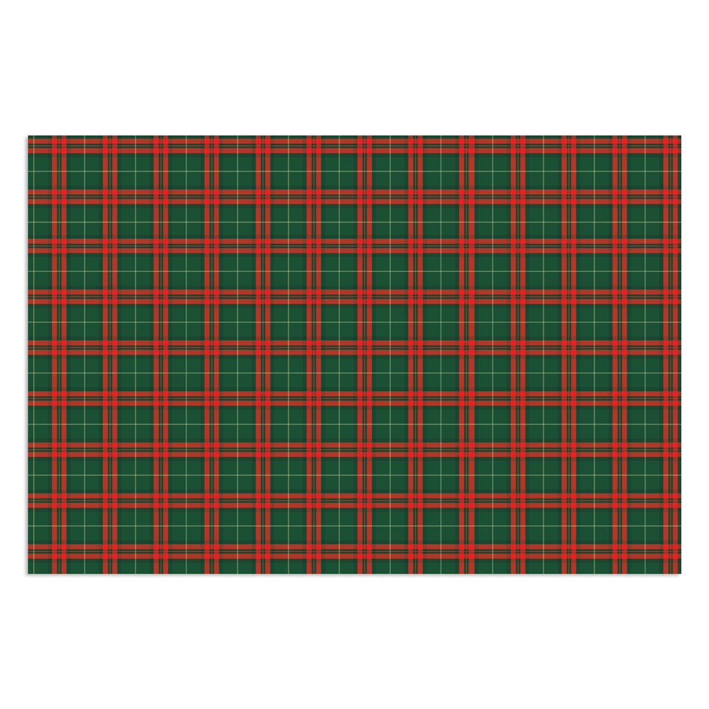Gift Wraps Tartan Check Festive Hues 20 X 30Inch 1 Sheet