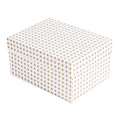 Gift Box Golden Polka L21 X W15.5 X D10.5(cm) 1pc