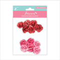 Handmade flowers Rosita Layer Pack 2.5Cm Approx 12Pc