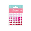 Satin Ribbon Layer Pack Mini Bow 20cm Approx 24pc