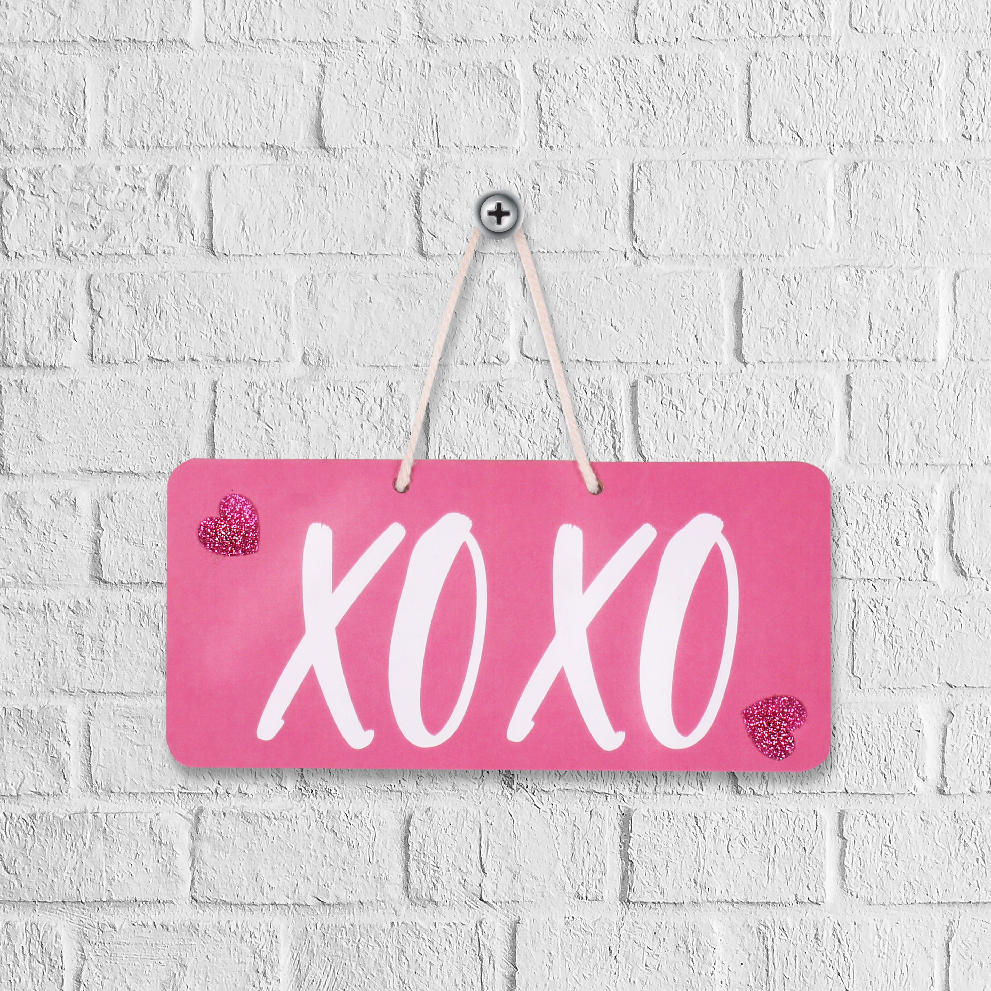 Hanging Decor - Xoxo L15 X W7Cm 2Mm 1Pc