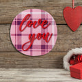 Love You L15 X W15 X D1.5Cm 18Mm Thick 1Pc