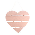 MDF Slatted Heart 30 X 28Cm 2Mm Thick 1Pc Lb