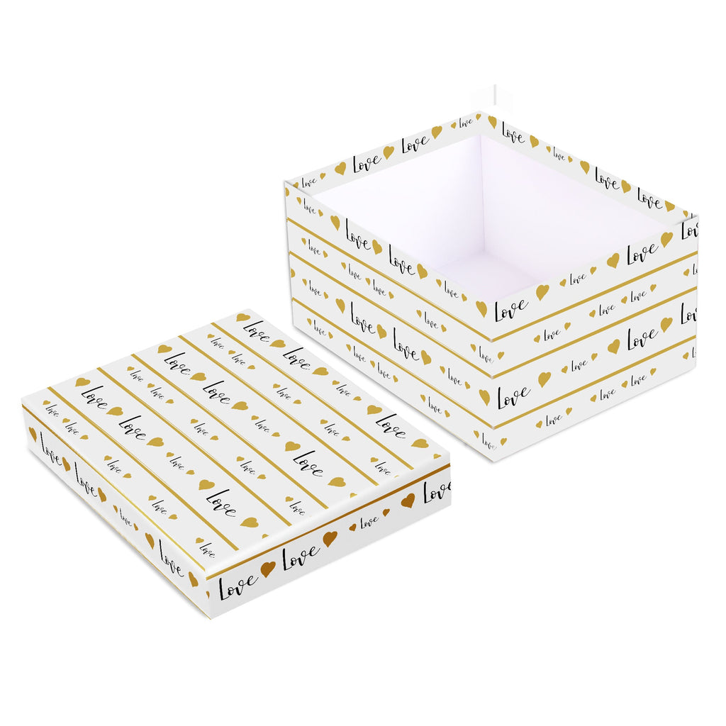 Gift Box Warm Love L21 X W15.5 X D10.5(cm)  1pc