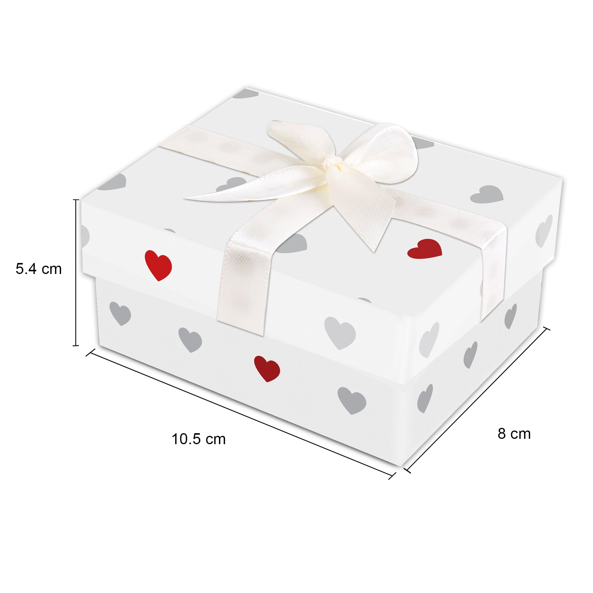 Gift Box Magical Love With Bow L10.5 X W8 X D5.4(cm)  1pc