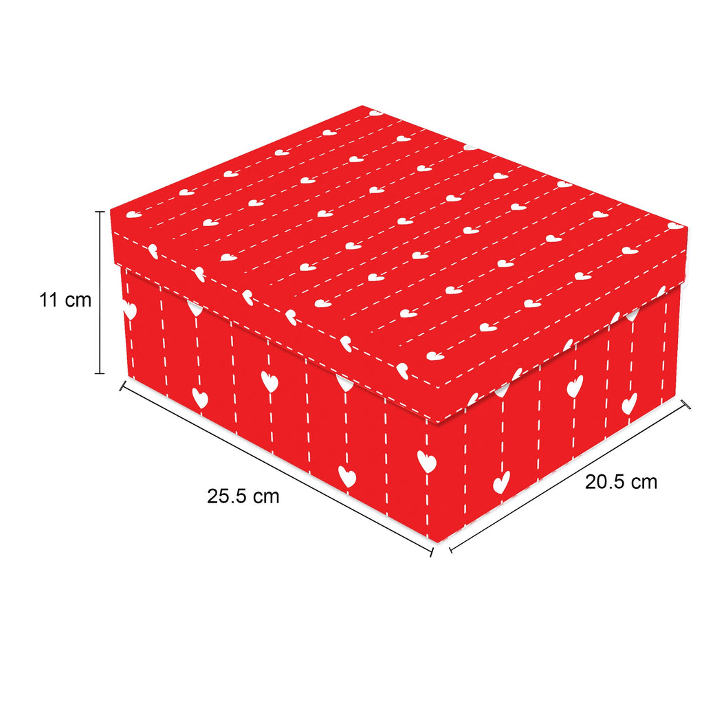 Gift Box Always Love L25.5 X W20.5 X D11(cm)  1pc
