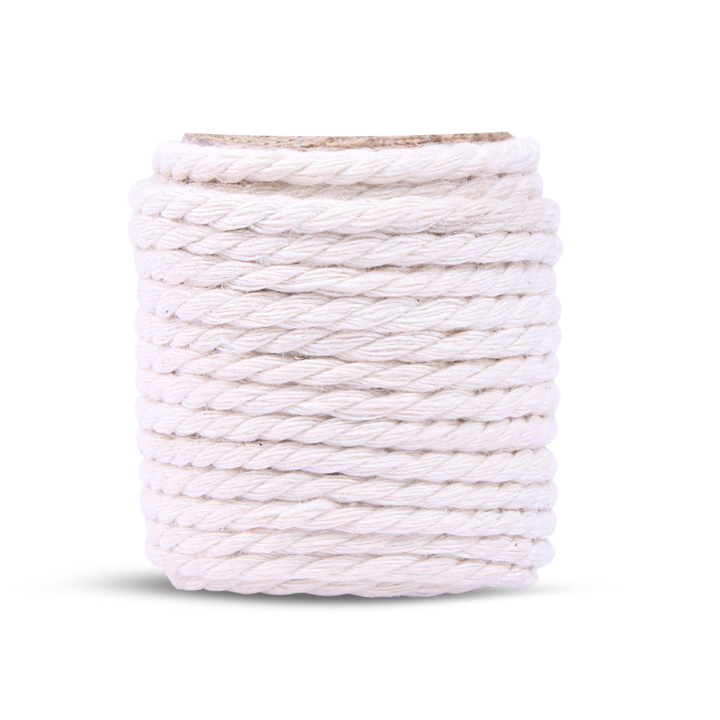 Cotton Twisted Cord 3Mm 3 Ply Rosy Charm 2Mtr 3Pc
