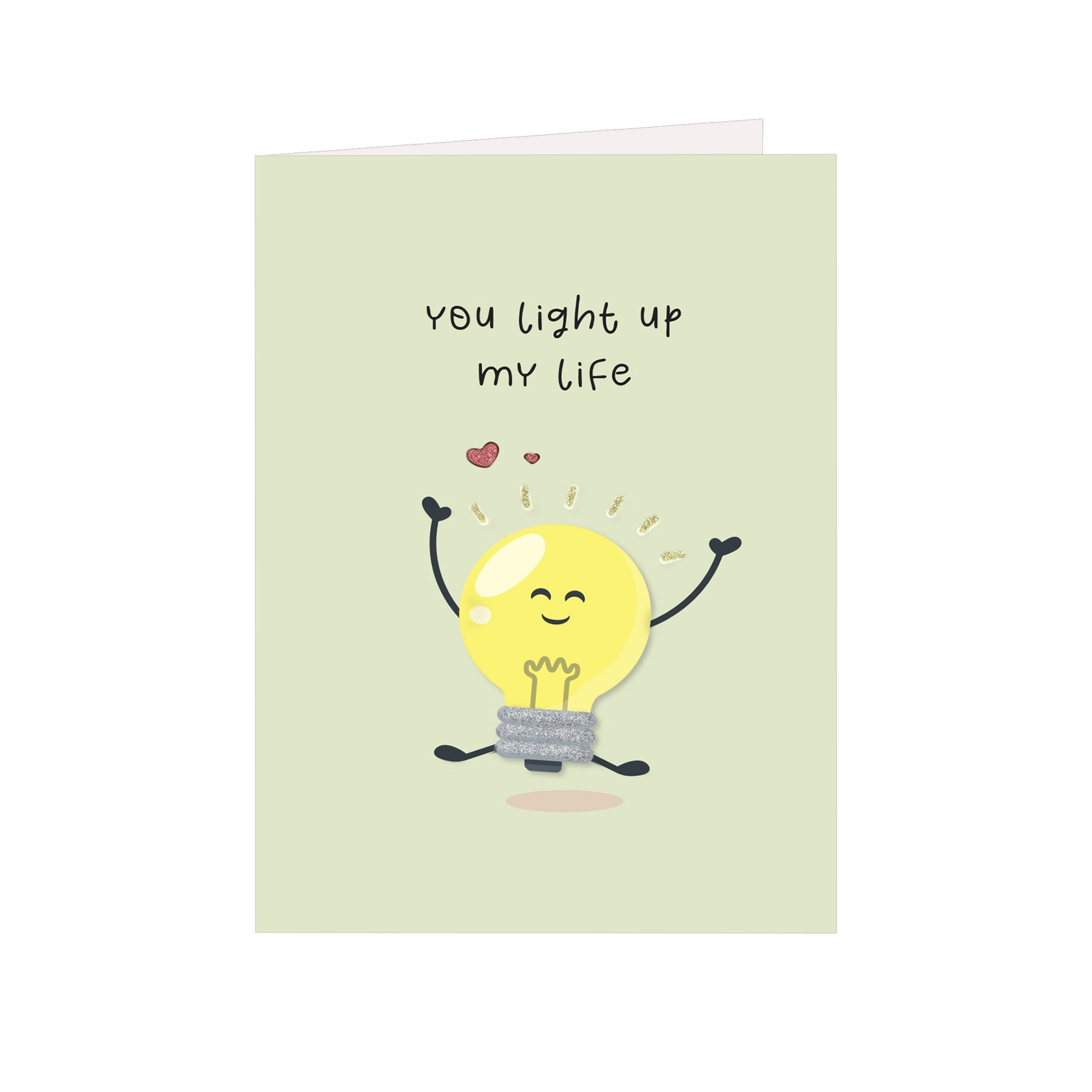 Greeting Card & Envelope Light Of My Life 4 X 6Inch Approx