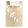 Primed Chipboard Love Struck L 10.75 X W 3.5Cm 1Pc