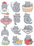 Deco Transfer Sheet A Cat`S Life 10inch X 7.5inch 1pc