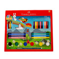 Faber Castell- Art Cart Kit With Free Paint Brush