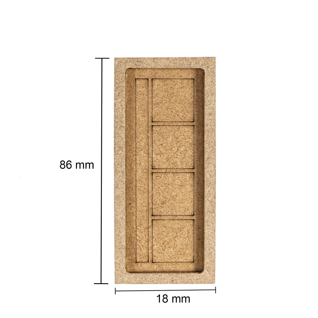 Build A Home Room Door W38.5 X H86.9 mm 2pc