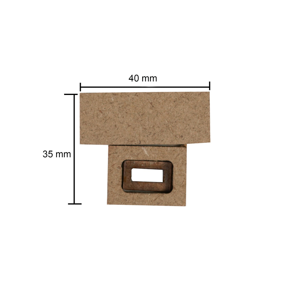 Build A Home Small Window W24 X H18 mm 2pc