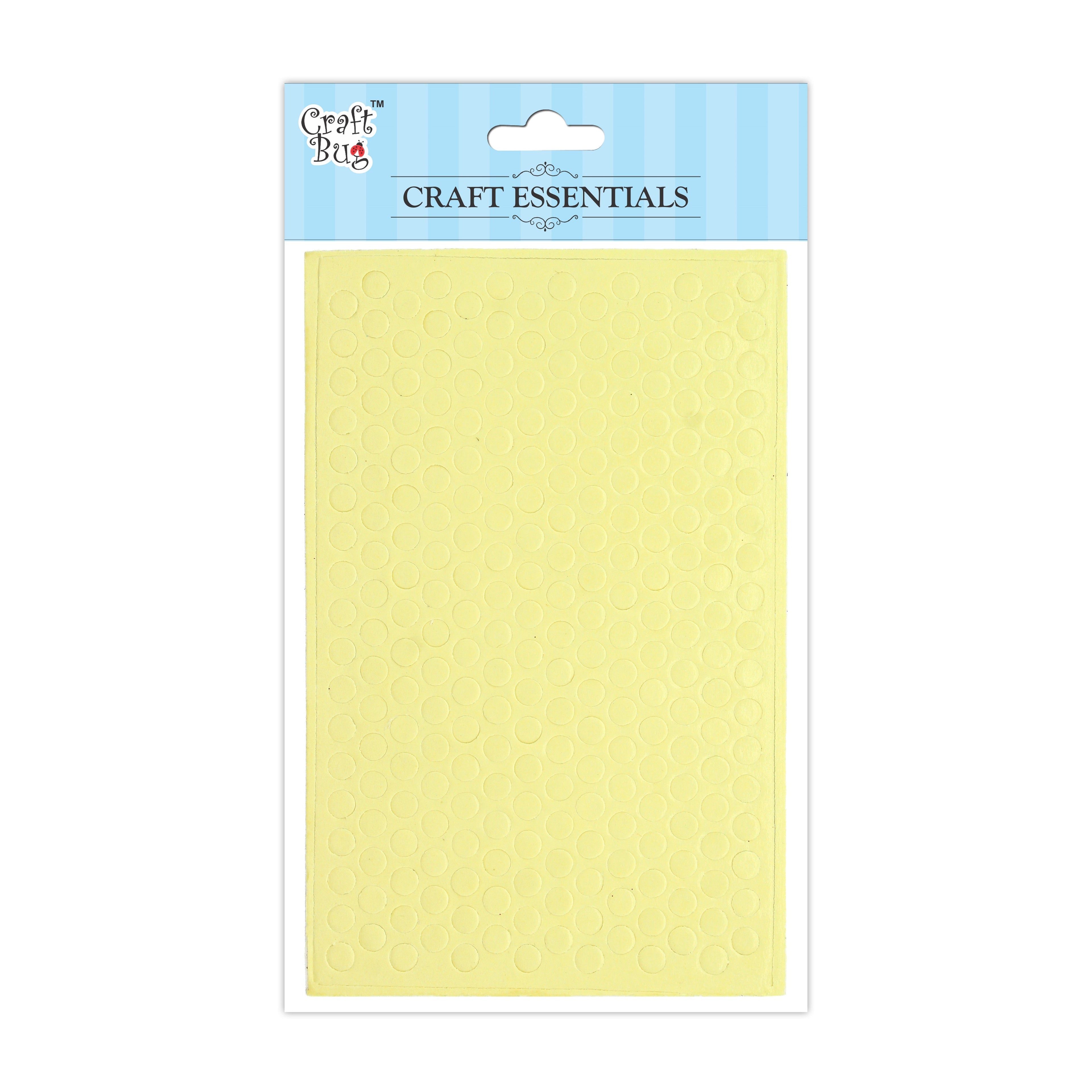 Adhesive Foam Round Dbl Sided 3Sheet