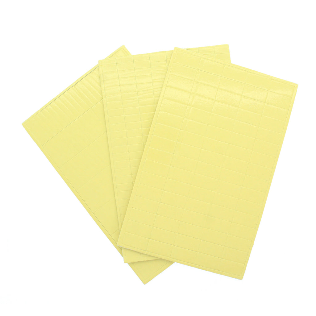 Adhesive Foam Mini Rectangle Double Sided 3Sheet