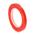 Double-Sided Tacky Tape 1/2``X25Mtr Red 1Pc Pb Ib