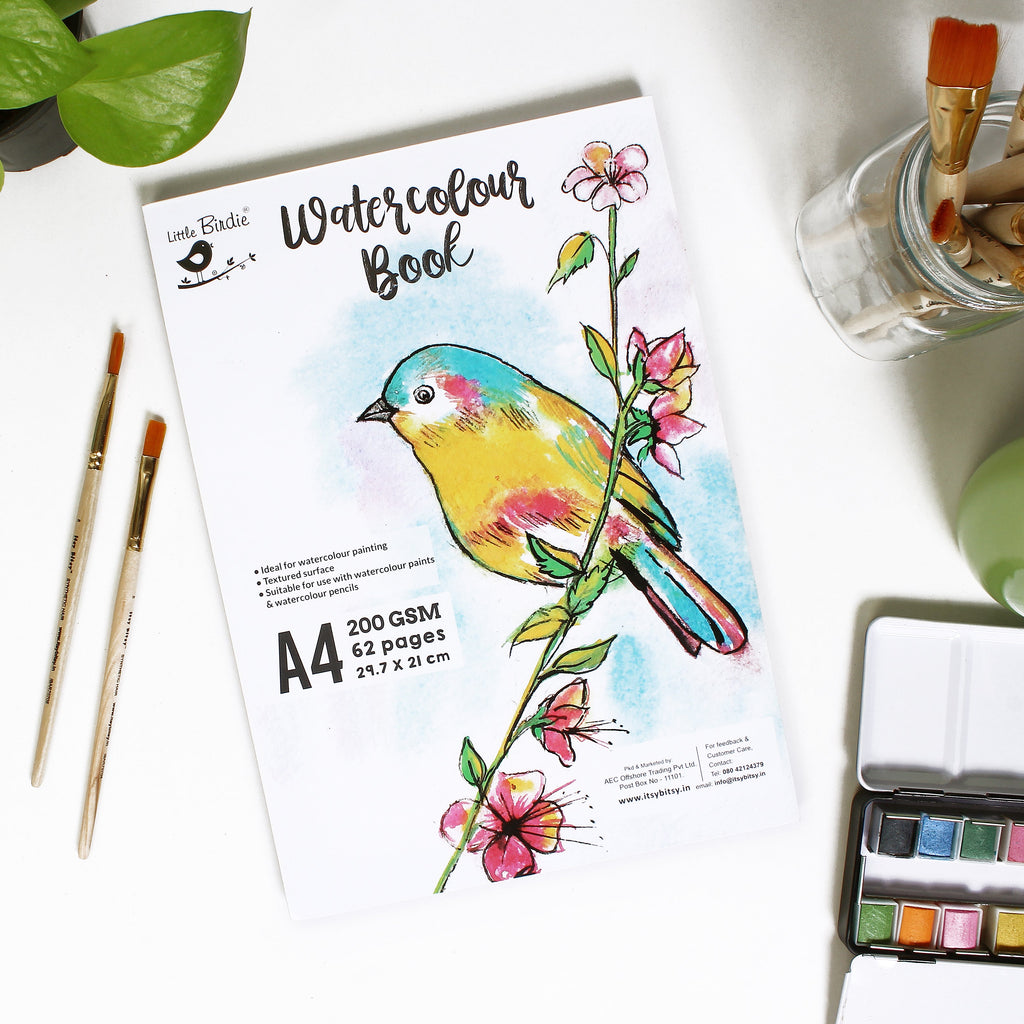 Water Colour Book A4 62Pages Book Ib