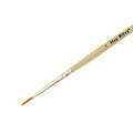 Synthetic Hair Round Brush Size-1 Gold