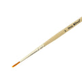 Synthetic Hair Round Brush Size-2 Gold