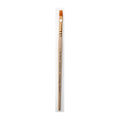Synthetic Hair Flat Brush Size-2 Gold