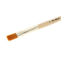Synthetic Hair Flat Brush Size-5 Gold