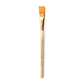 Synthetic Hair Flat Brush Size-9 Gold
