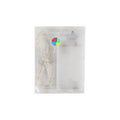 Light Bulbs 10 Holders Multi Coloured - 1mtr Blister